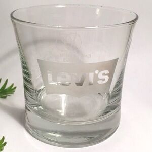Vintage Levi’s Jeans Logo Whiskey Bourbon Glass 1992 East Coast Meeting